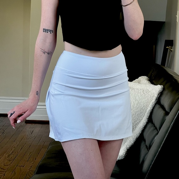 Golf Tennis Active Skort - White XS - Picture 1 of 5